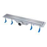 Трап Qtap Dry FB304-600 лінійний з сухим затвором