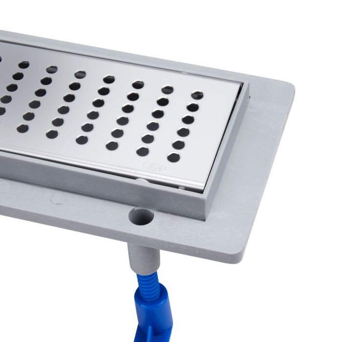 Трап Qtap Dry FB304-600 лінійний з сухим затвором