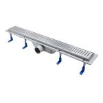 Трап Qtap Dry FB304-700 лінійний з сухим затвором