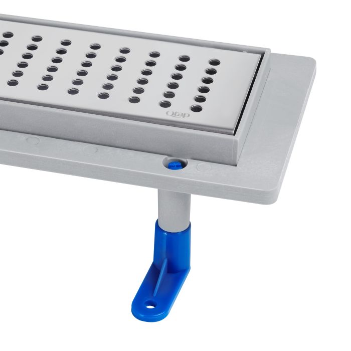 Трап Qtap Dry FB304-800 лінійний з сухим затвором