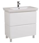 Тумба с умывальником Венеция Белая Порто 85, Аква Родос