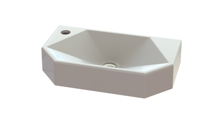 Умывальник «Тритон» L  белый А100М МАТ