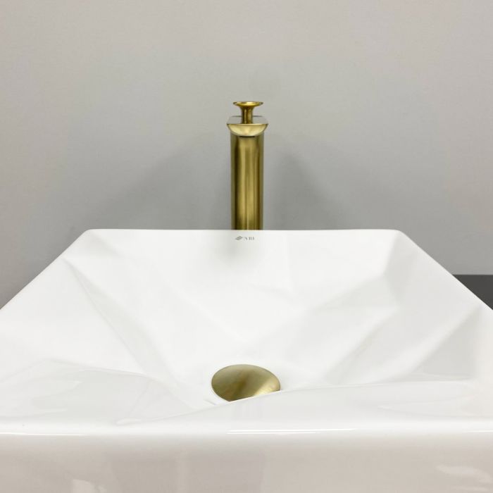 Умивальник VBI TROIA WHITE GLOSSY накладний
