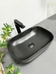 Умывальник VBI RAVENNA BLACK MATT накладной