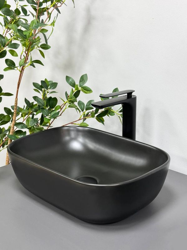 Умивальник VBI RAVENNA BLACK MATT накладний