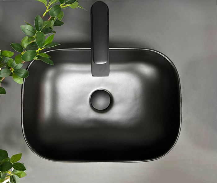 Умивальник VBI RAVENNA BLACK MATT накладний