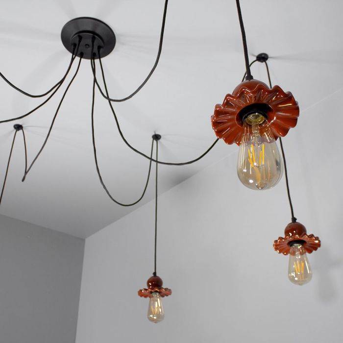 Люстра-павук LS 2153-6K-6