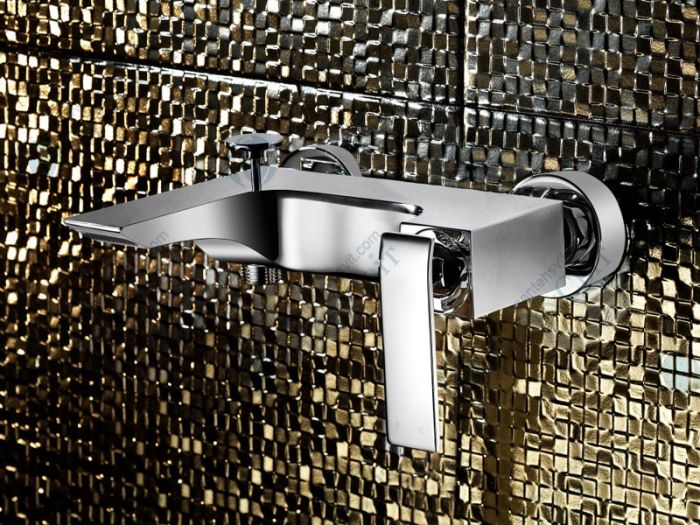 Змішувач для ванни VENEZIA Kuatro хром