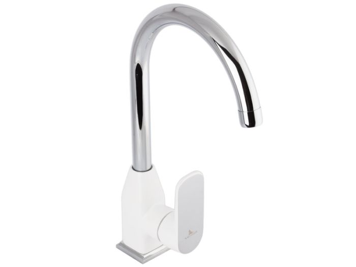 Кухонний змішувач VENEZIA Kapadokya білий