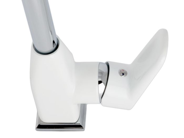 Кухонний змішувач VENEZIA Kapadokya білий