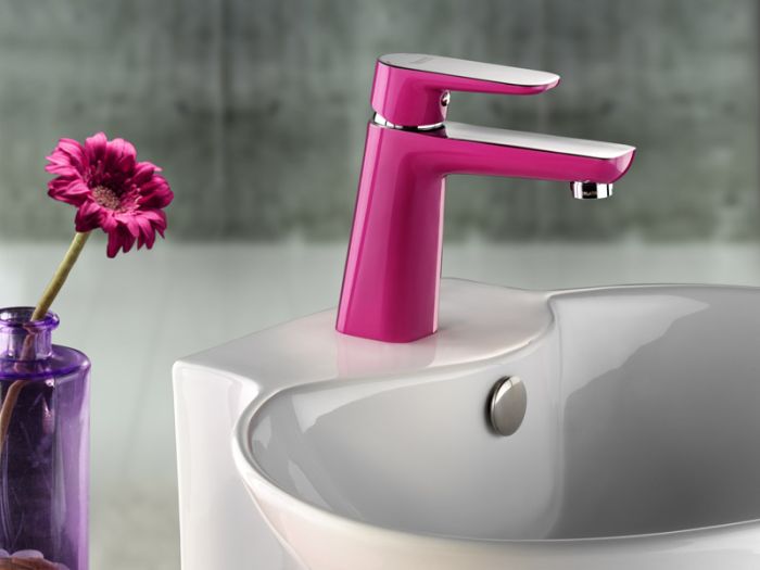 Змішувач для умивальника пурпурний VENEZIA Kapadokya