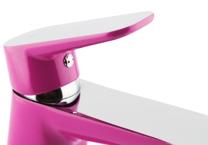 Змішувач для умивальника пурпурний VENEZIA Kapadokya