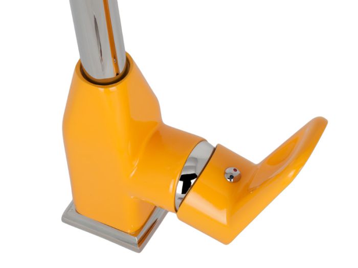 Кухонний змішувач жовтий VENEZIA Kapadokya