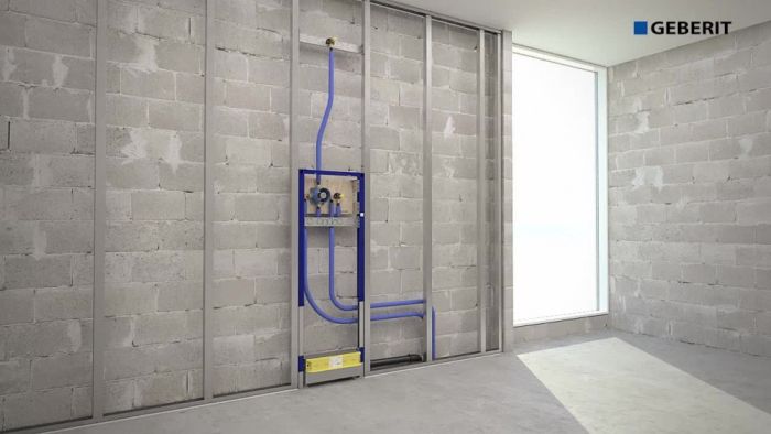 Інсталяція для душової системи з трапом Duofix 111.581.00.1 Geberit