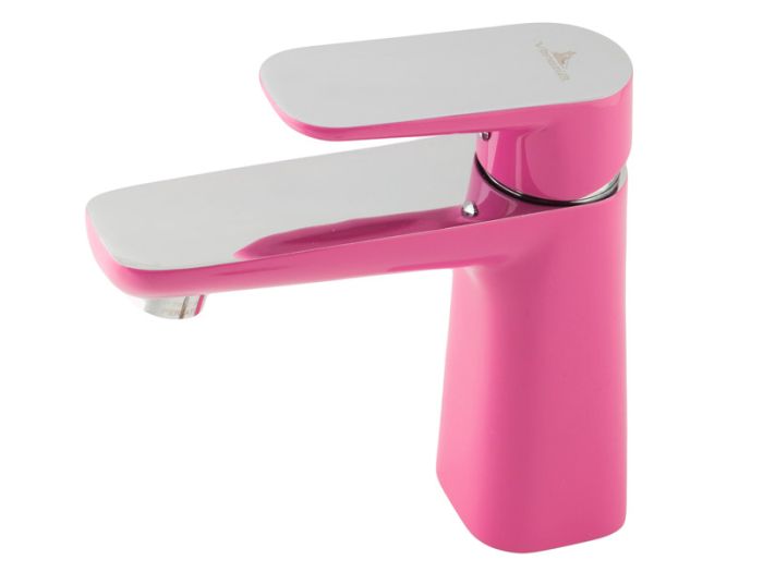 Змішувач для умивальника рожевий VENEZIA Kapadokya
