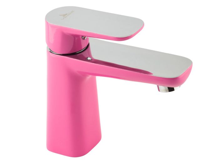 Змішувач для умивальника рожевий VENEZIA Kapadokya