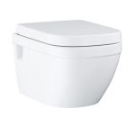Унітаз підвісний Euro Ceramic з кришкою soft close (3953800L), Grohe