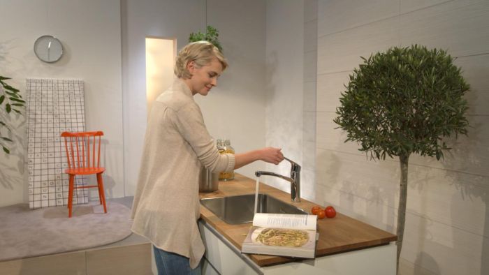 FOCUS смеситель для кухни 160, однорычажный, хром