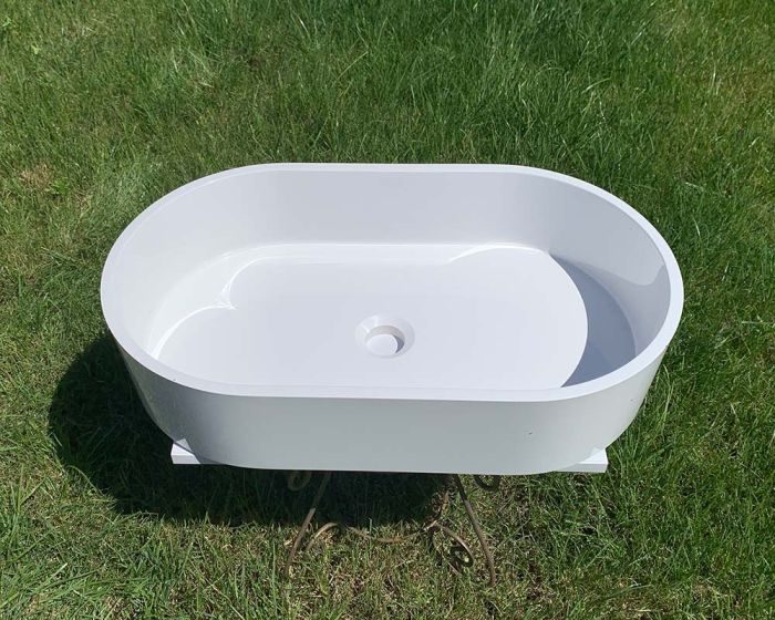 Умивальник «Ліана» 60 см Білий А100 глянець