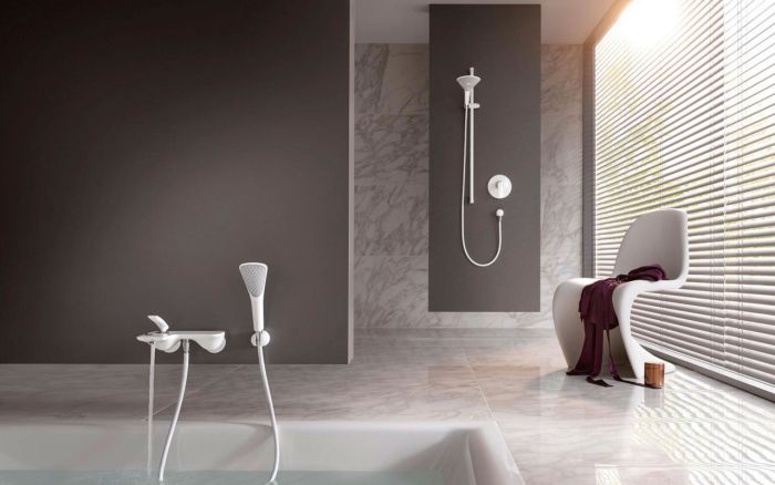 Змішувач для ванни Balance (524458775) чорний мат, Kludi