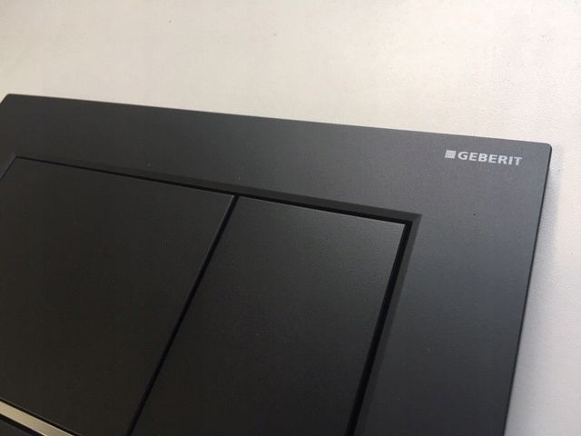 Кнопка зливу Sigma 30 (115.883.14.1) чорний мат, Geberit