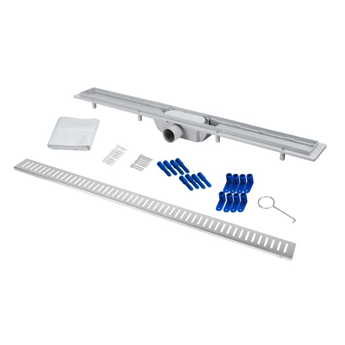 Трап Qtap Dry FA304-900 лінійний з сухим затвором