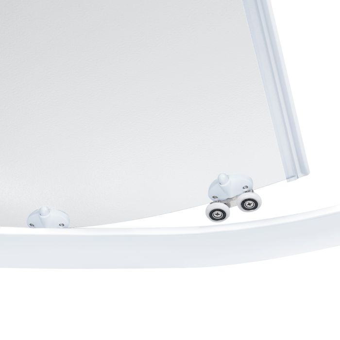 Душевая кабина Qtap Presto WHI1099AP5 90х90 см, стекло Pear 5 мм без поддона