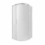 Набір Qtap душова кабіна Virgo CRM1099AC8 Clear 2020x900x900 мм + піддон Robin 309912C 90x90x12 см з сифоном