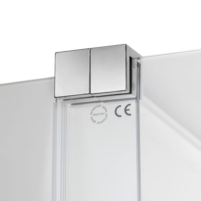 Готове рішення Qtap 14: Стіна Walk-In GLIDE, 120x190 + Душ. набір прихованого монтажу з термостатом