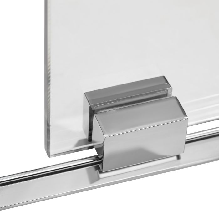 Готове рішення Qtap 14: Стіна Walk-In GLIDE, 120x190 + Душ. набір прихованого монтажу з термостатом