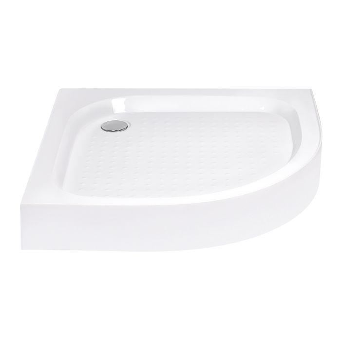 Душевой бокс Lidz Tani 90x90 см полукруглый, стекло тонированное 4 мм, низкий поддон