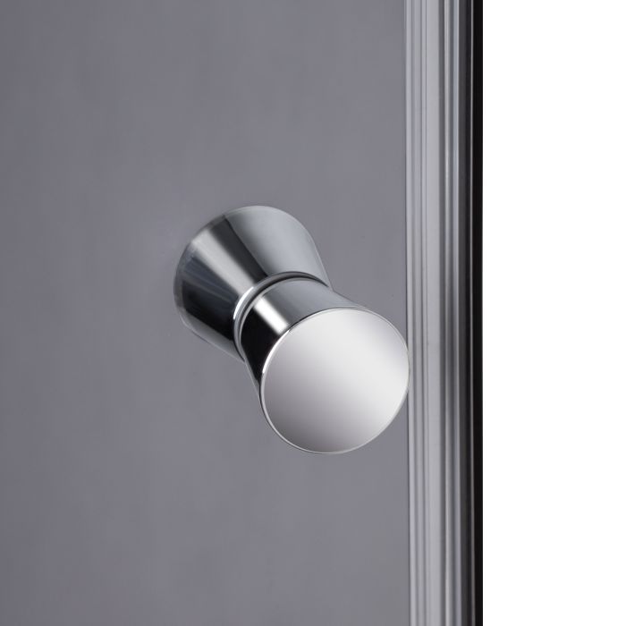 Душевой бокс Lidz Tani 90x90 см полукруглый, стекло тонированное 4 мм, глубокий поддон