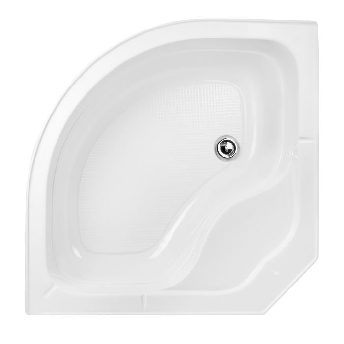 Гидромассажный бокс Lidz Tani 90x90 см полукруглый, стекло тонированное 4 мм, глубокий поддон