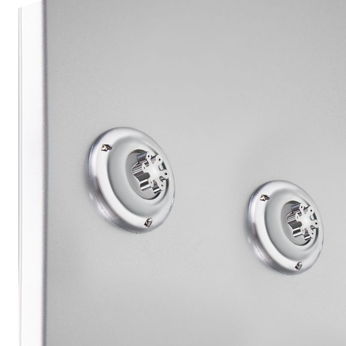 Гидромассажный бокс Lidz Tani 90x90 см полукруглый, стекло тонированное 4 мм, глубокий поддон