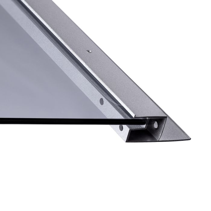 Гидромассажный бокс Lidz Tani 90x90 см полукруглый, стекло тонированное 4 мм, глубокий поддон