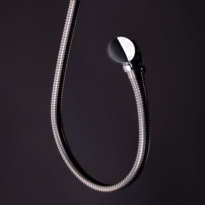 Гидромассажный бокс Lidz Tani 90x90 см полукруглый, стекло тонированное 4 мм, глубокий поддон