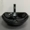 Умивальник VBI RONTA DARK BLACK GLOSSY накладний