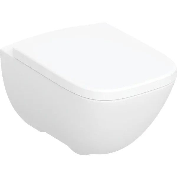 Унітаз підвісний воронкоподібний з кришкою soft-close Modo Rimless 502.827.00.1 Geberit