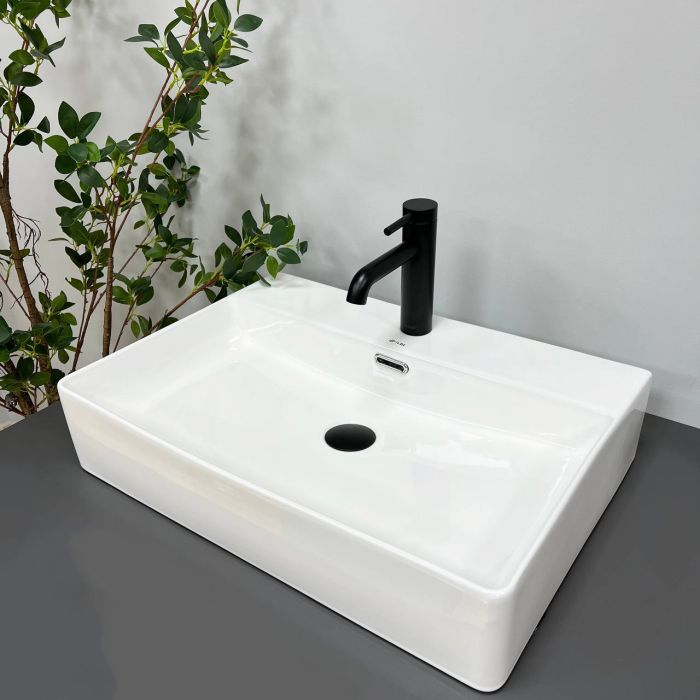 Умивальник VBI PADUA 60 WHITE накладний підвісний