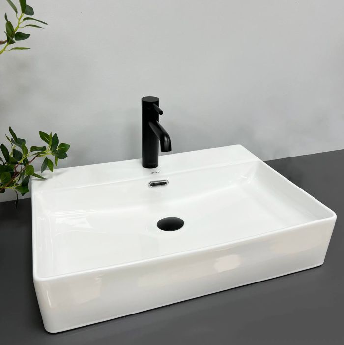 Умивальник VBI PADUA 60 WHITE накладний підвісний