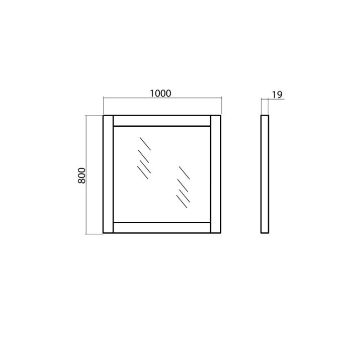 Дзеркало Олімпія 100, Аква Родос
