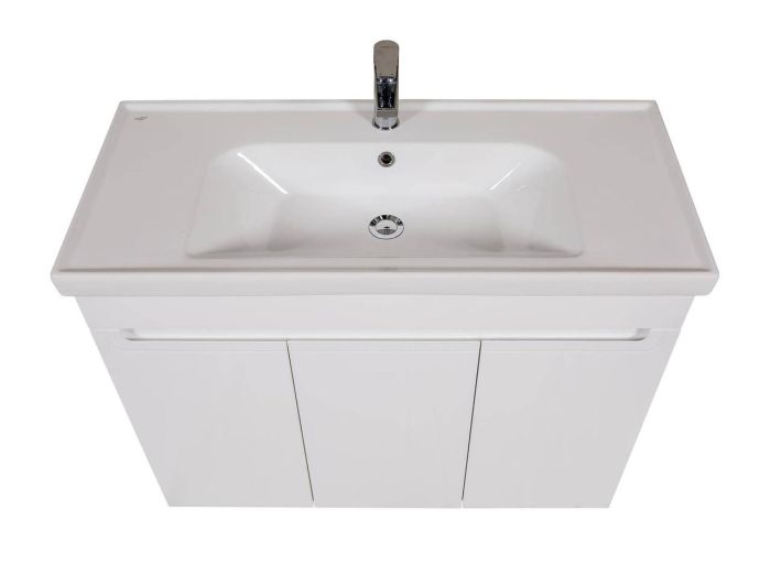 Шафка з умивальником Омега Frame 100, Аква Родос