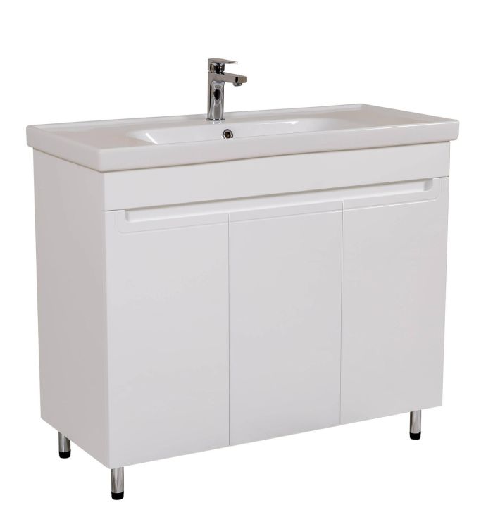 Шафка з умивальником Омега Frame 100, Аква Родос