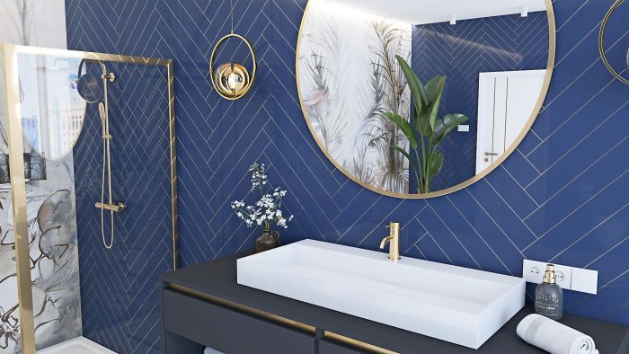 Умывальник REA GOYA 70 WHITE накладной подвесной