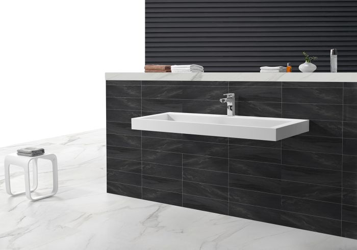 Умывальник ASIGNATURA Stream 1200, белый