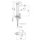 Смеситель для раковины Qtap Lipno высокий QTLIPNO1023H101CB Black Matt