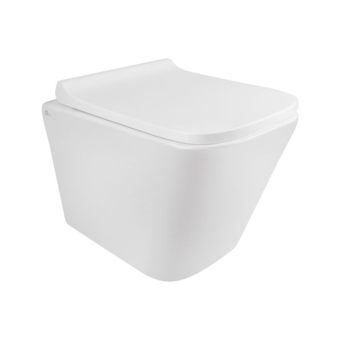 Инсталляционный набор: Qtap инсталляция 3 в 1 Nest QT0133M425 с панелью смыва линейной QT0111M08V1384W+ унитаз с сиденьем Tern QT1733052ERW