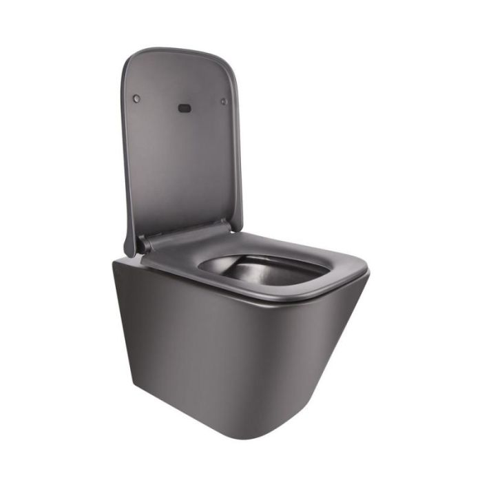 Инсталляционный набор: Qtap инсталляция 3 в 1 Nest QT0133M425 с панелью смыва круглой QT0111M11V1146MB + унитаз с сиденьем Tern QT1733052ERMB