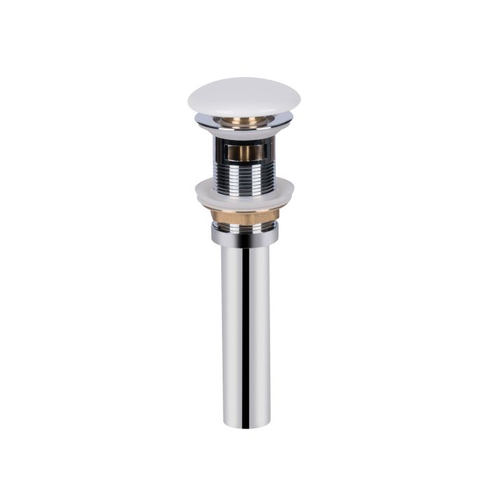 Раковина Qtap Stork 560x395x195 White с донным клапаном QT15116030W