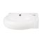 Раковина Qtap Leo 420x280x150 White с донным клапаном QT11115011RW